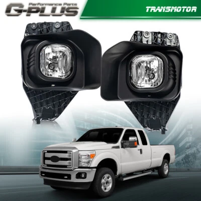 适合 2011 - 2016 年福特 F250 - F550 超级驾驶雾灯 + 接线+挡板 — 第 1/4 张图片