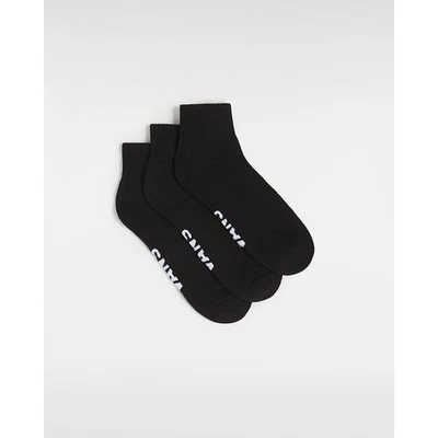 NWT Vans Classic Ankle Socks 3 Pack in Black sz 6.5 - 9 - Image 1 of 4