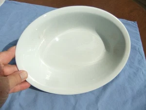 1890er Jahre J. & G. Meakin, Hanley England Eisenstein Porzellan 11 5/8" ovale Servierschale - Bild 1 von 10