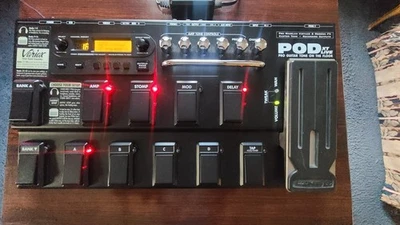 Line 6 POD XT Live Pro Muti-Effects Pedal W/Extras - Image 1 of 4