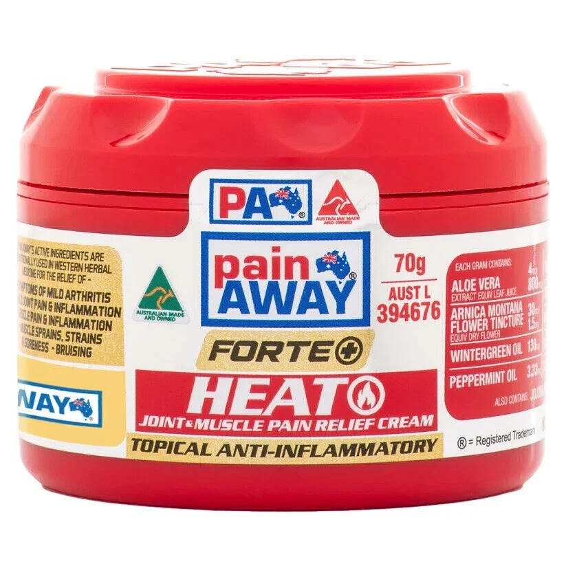 Pain Away Forte+ Heat Joint & Muscle Pain Relief Cream 70g - image 1 of 1