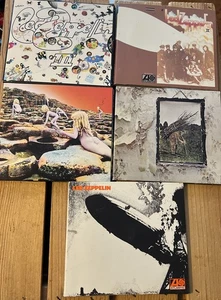 Led Zeppelin 5 CD Lot Remasters I II III IV Houses Of The Holy 2 Disc Set - Imagen 1 de 3