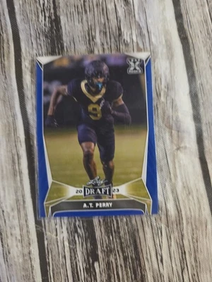 AT PERRY 2023 LEAF DRAFT BLUE RC #39 WAKE FOREST  - Image 1 of 2