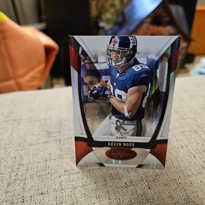 Kevin Boss 2009 Certified Football Red Parallel Card #83 #d 179/250 - Image 1 of 2