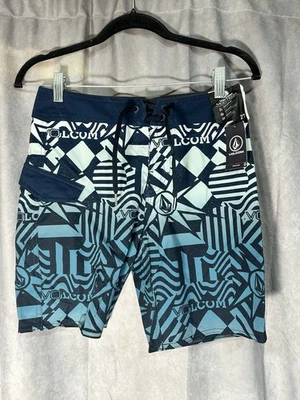 Pantalones Cortos Volcom Mod-Tech Niños Talla 27 (14) Mod Ringer Board Nuevos con Etiquetas Foto 1 de 3