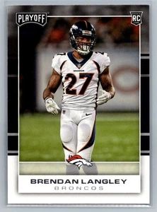 Brendan Langley #293, Rookie, Denver Broncos, 2017 Panini Playoff - Picture 1 of 2