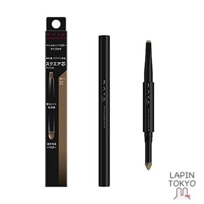 [NEW] KATE Lasting Design Eyebrow W Square BR-1 Light Brown 0.5g x 1 - Image 1 of 4