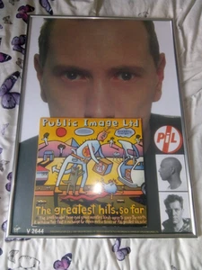 Pil Greatest Hits So Far Lp Schallplatte 1990 RIESIGES gerahmtes Display - Bild 1 von 1