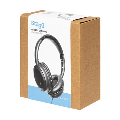 Auriculares estéreo Hi-Fi Stagg SHP-3000H, tipo dinámico, diseño "cerrado trasero" Foto 1 de 4