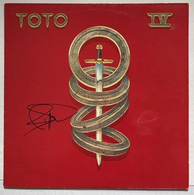 TOTO signiert Joseph Williams LP Vinyl original Autogramm signed - Bild 1 von 4