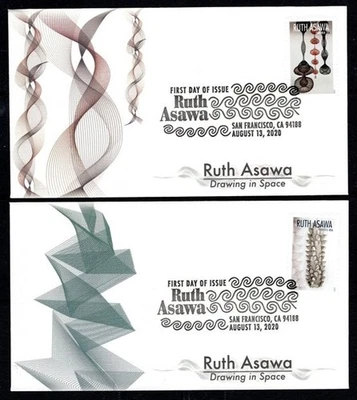 US Sc #5504-13, Forever Ruth Asawa, 10 Fleetwood FD Cancels San Francisco, CA - Image 1 of 4