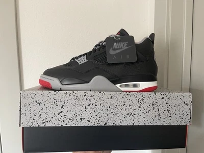 Air Jordan 4 Retro Bred Reimaginado FV5029-006 EN MANOS SE ENVÍA AHORA Foto 1 de 4