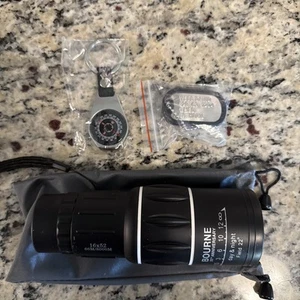 Bourne 20th Anniversary Limited Edition Monocular Day Night Dogtags Compass - Picture 1 of 1