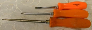 JUEGO DE DESTORNILLADORES COMBINADOS MANGO DURO NARANJA A PRESIÓN 3 PIEZAS - Imagen 1 de 6