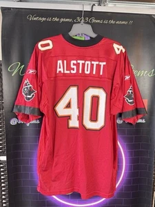 Vintage Mike Alstott #40 Tampa Bay Buccaneers Authentic NFL Football Jersey - Picture 1 of 4