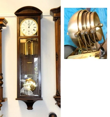 57261 Kieninger Viennese Wall Clock - WESTMINSTER-5 Bells -2 x POSITION-105 cm H - Image 1 of 4