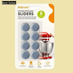 Aieve Appliance Sliders, 8 Pcs Small Appliance Slider for Countertop - Picture 1 of 7