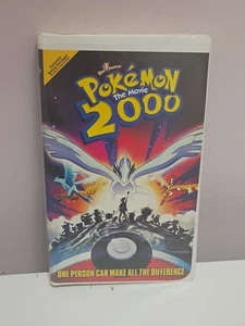 POKÉMON THE MOVIE 2000 (VHS, 2000, Clamshell Case) Vintage Anime Lugia Art - Picture 1 of 3