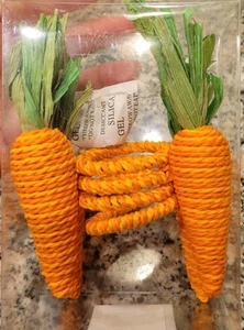 Carrot Easter Napkin Rings - Set of 4 From Hobby Lobby - Picture 1 of 1