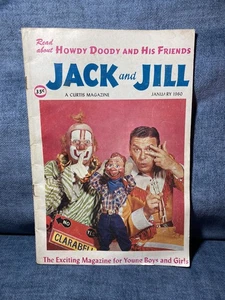REVISTA HOWDY DOODY & FRIENDS Jack & Jill con CLARABELL, MR. BLUSTER 1960 - Imagen 1 de 14