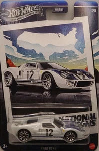 Hot Wheels Silver Series Ford GT40 National Icons 1/5 2025 JBY87-JA10 - Imagen 1 de 7