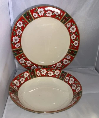 Charlton Hall Classic Traditions by Kobe Japan Platter & Serving Bowl Set - Image 1 of 4