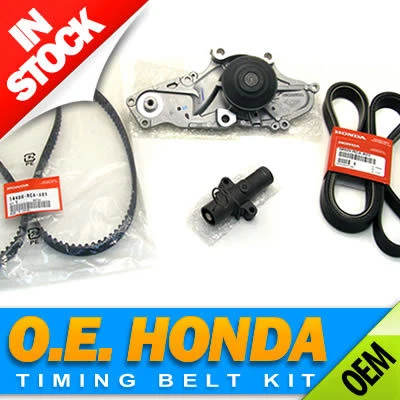 Honda/Acura V6 Premium Timing Belt & Water Pump Kit  Genuine/OEM Factory Parts!  - Image 1 of 4