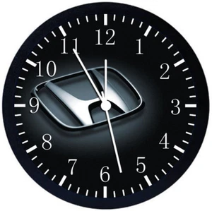 Honda Black Frame Wall Clock W439 - Picture 1 of 1