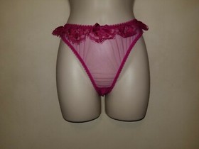 Agent Provocateur Piper ouvert in fuchsia size AP 4 Large NWT