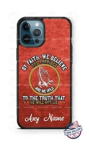 By Faith We Believe Design Phone Case For iPhone 12 Samsung A21 A11 LG Google - Picture 1 of 5