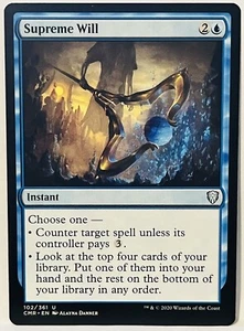 Supreme Will - #102-MTG-Commander Legends (CMR)-Regular-LP - Picture 1 of 2