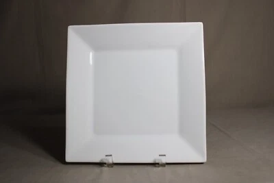 1 COOKS JCP HOME Heavy White Porcelain 10" Dinner Plate - Image 1 of 2