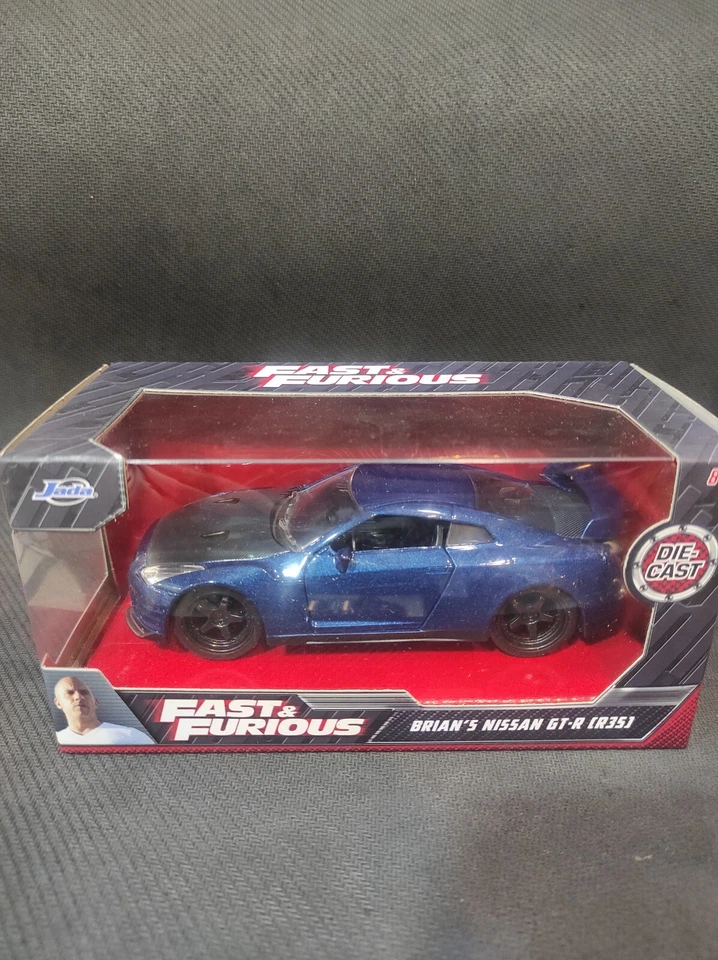 FAST&FURIOUS- BRIAN`S NISSAN GT-R BRIAN`S(R35) 1/32 JADA NUOVA - Immagine 1 di 1