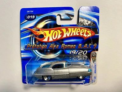 2005 hot wheels No019 Prototipo Alfa Romeo BAT9 1-е издание Realistix 6/20 SCard - Изображение 1 из 3