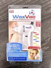 Wax Vac Portable Ear Wax Cleaner Vacuum Remover New Sealed As Seen On TV