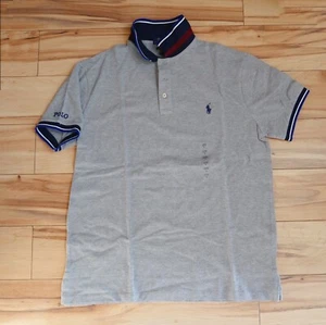 Men Polo Ralph Lauren Mesh Polo Shirt CUSTOM SLIM FIT - M - Picture 1 of 29
