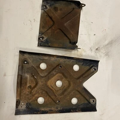HONDA FOURTRAX TRX250 1985-1987 2x4 placas de deslizamiento delanteras inferiores Foto 1 de 2