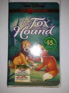 Walt Disney's The Fox and the Hound VHS Gold Collection Clamshell Case - Picture 1 of 1