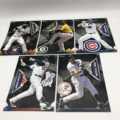 MLB 2016 Fathead Tradeables, 5 Decals 5”x7” Peal&Stick,Movable&Reusable Open Pkg - Image 1 of 2