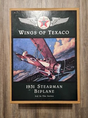 Biplano Stearman Alas de Texaco Modelo 1931 Foto 1 de 3