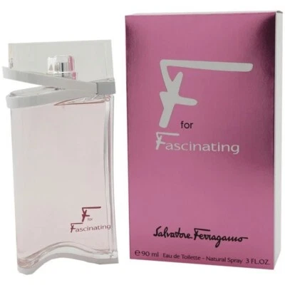 Salvatore Ferragamo F para Fascinante EDT Spray 90 ml - 3,0 fl. oz Nuevo Sellado 2007 Foto 1 de 4