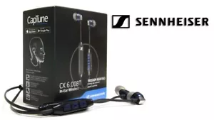 SENNHEISER Qualcomm aptX Low-Latency In-Ear Wireless Headphones (CX 6.00BT) New - Picture 1 of 18