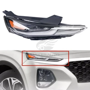 For 2019-2020 Santa Fe LED Daytime Running Light Lamp Passenger Right Side - Picture 1 of 6