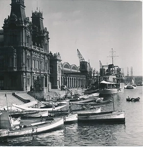 BARCELONA m. 1935 - Der Hafen Spanien - DIV 7072 - Bild 1 von 2