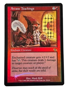 Arcane Teachings Judgment FOIL MAGIC the Gathering MTG CARD Vintage - Picture 1 of 2