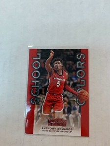 Anthony Edwards 2020-21 Contenders Draft Picks School Colors Card #2