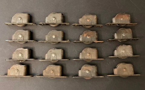Antique ANDERSEN Window Wheels Hardware ~ Lot of 16 Cover