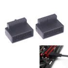 USB 3.0 20pin Male to Female Extension Adapter Angled 90 Degree for Motherboard)