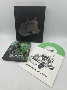 John Carpenter Big Trouble in Little China 7" Green Vinyl Blu-Ray Box Set RARE - Picture 1 of 24