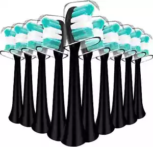 Testine di ricambio per spazzolino compatibili con Aquasonic serie nera serie Vibe - Foto 1 di 3